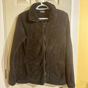 Cozy Black Bomber Jacket